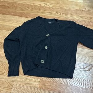 Quince Black Women's Cardigan